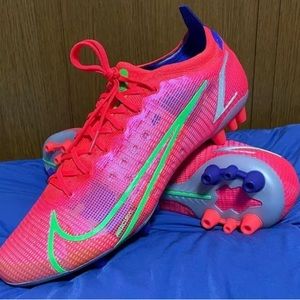 Nike Mercurial Vapor 14 Elite AG CZ8717-600 US 10.5 Football Soccer Cleat [USED]